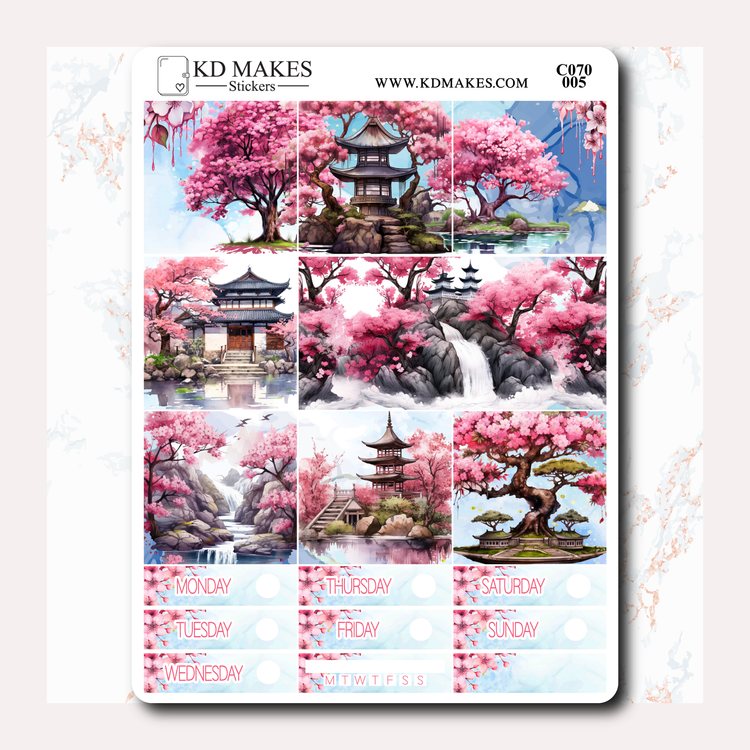 C070 | Cherry Blossom | B6 WEEKLY KIT