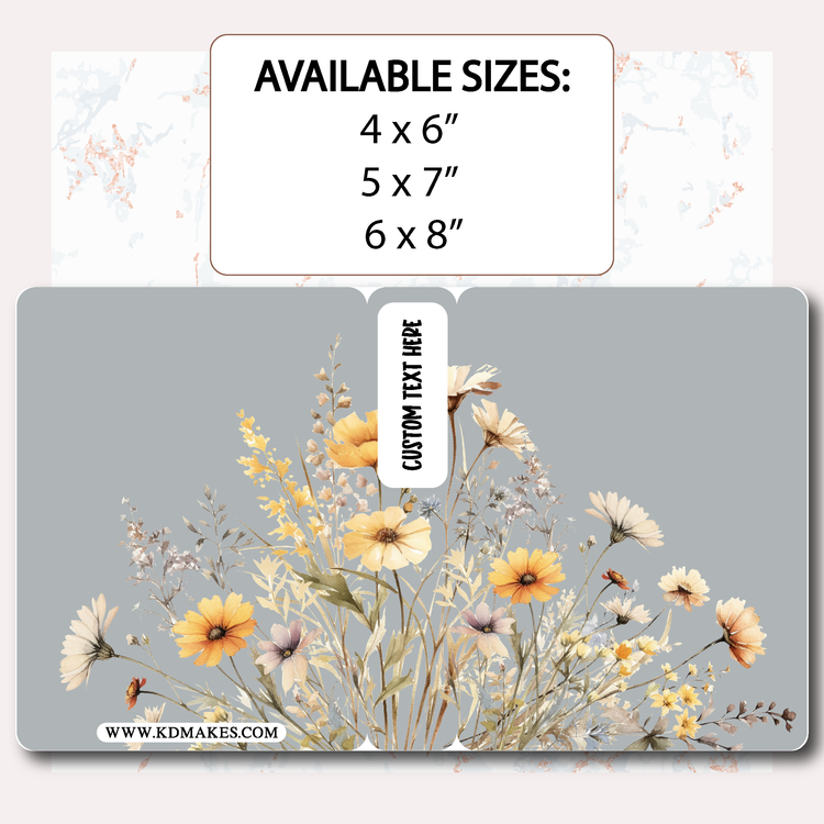 C075 053 | WILDFLOWERS | STICKER ALBUM