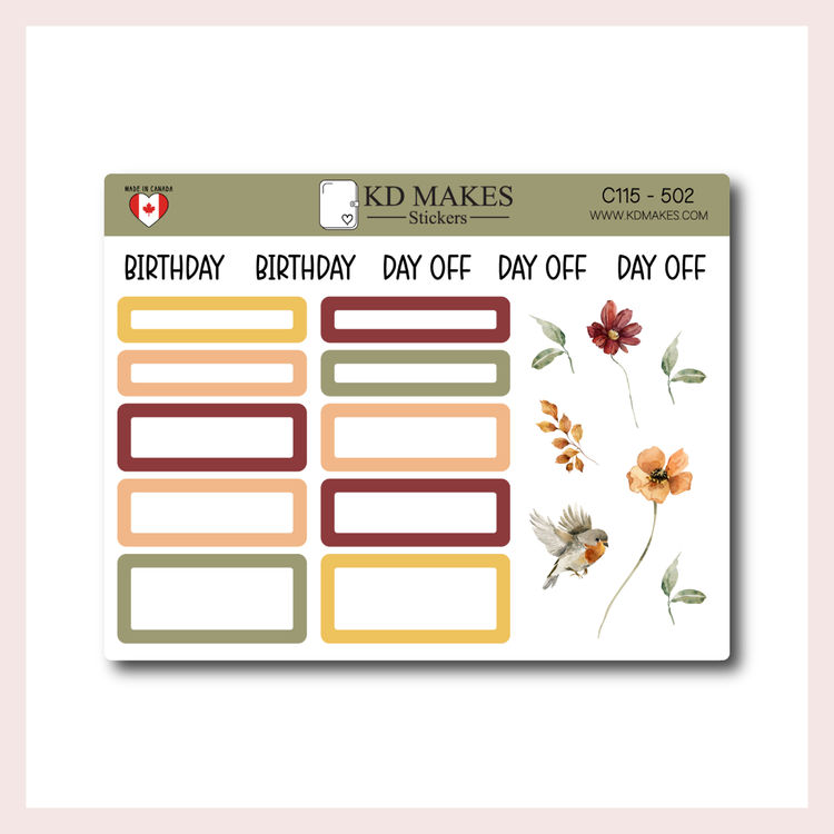 C115 | A5 HOBONICHI COUSINS MONTHLY