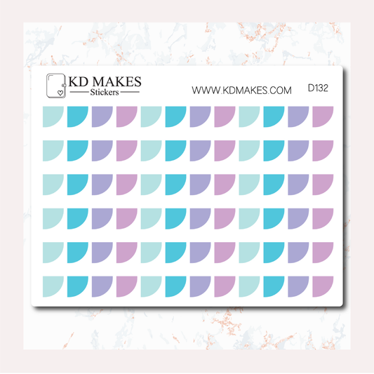 1/4 CIRCLE / CORNER | MADE IN CANADA MARCH 2024 COLOUR PALETTE