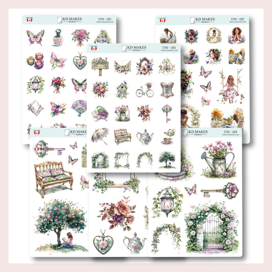 C110 | Floral Garden | Deco Bundle