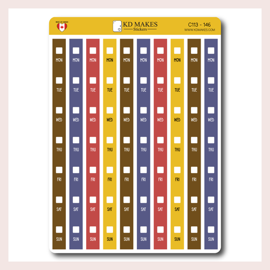 C113 | Hobonichi Weeks - Date Cover