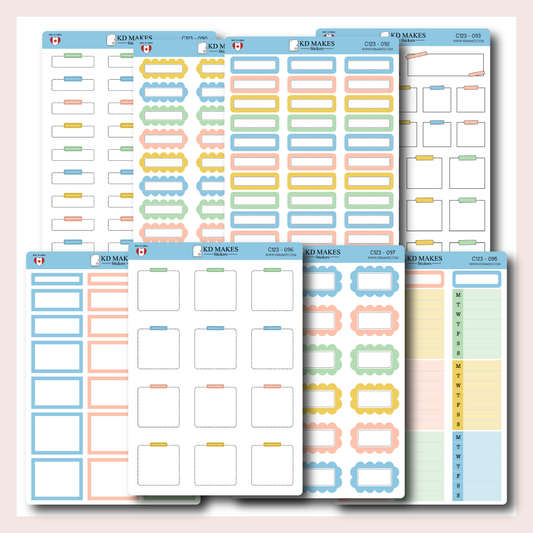 C123 | Functional Hobonichi Cousins A5
