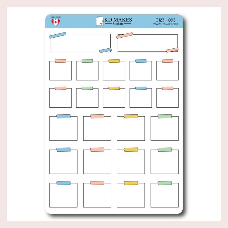 C123 | Functional Hobonichi Cousins A5