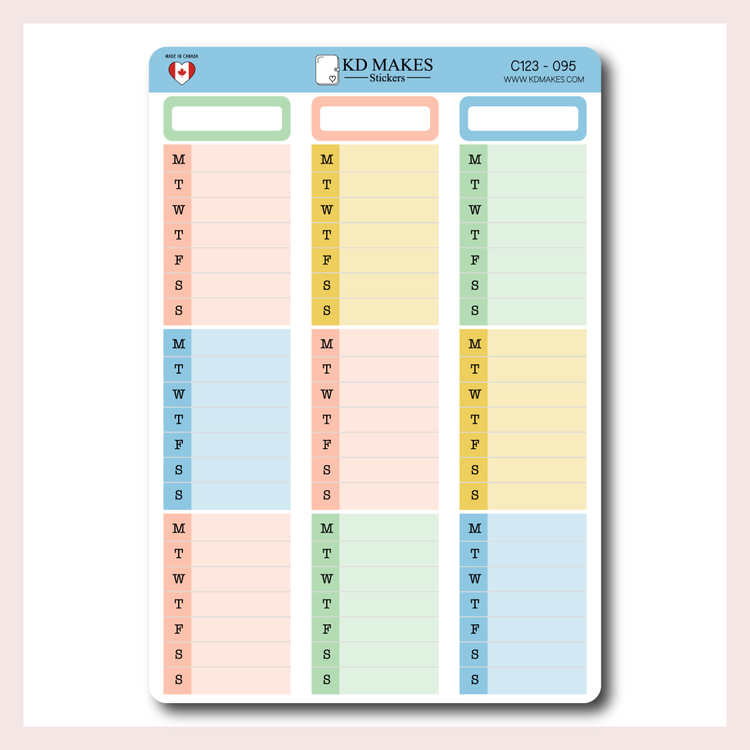 C123 | Functional Hobonichi Cousins A5