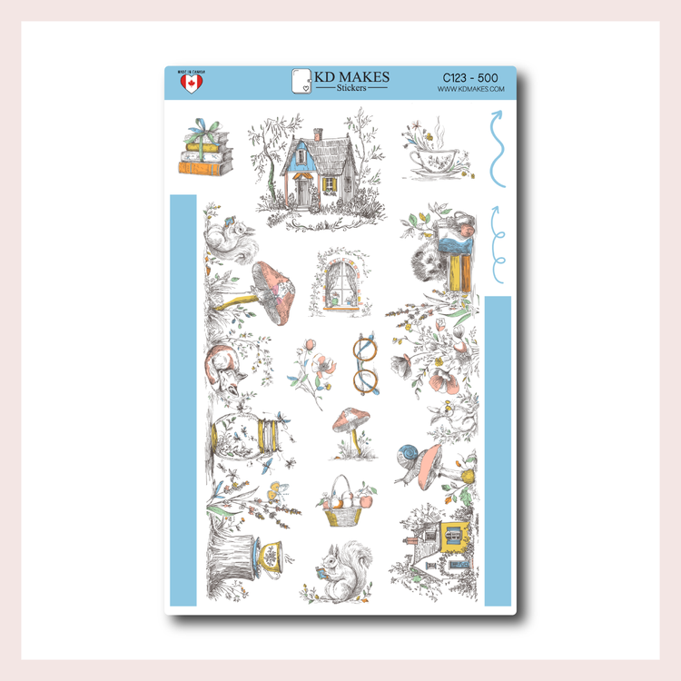 C123 | A5 HOBONICHI COUSINS MONTHLY