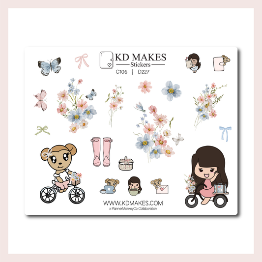C106 - D227 | A PLANNERMONKEYCO (PMC) X KDM COLLAB | DECO