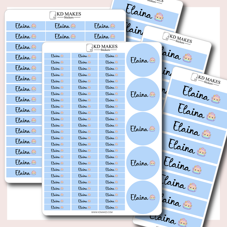Personalized School Labels | Name Labels for School Supplies