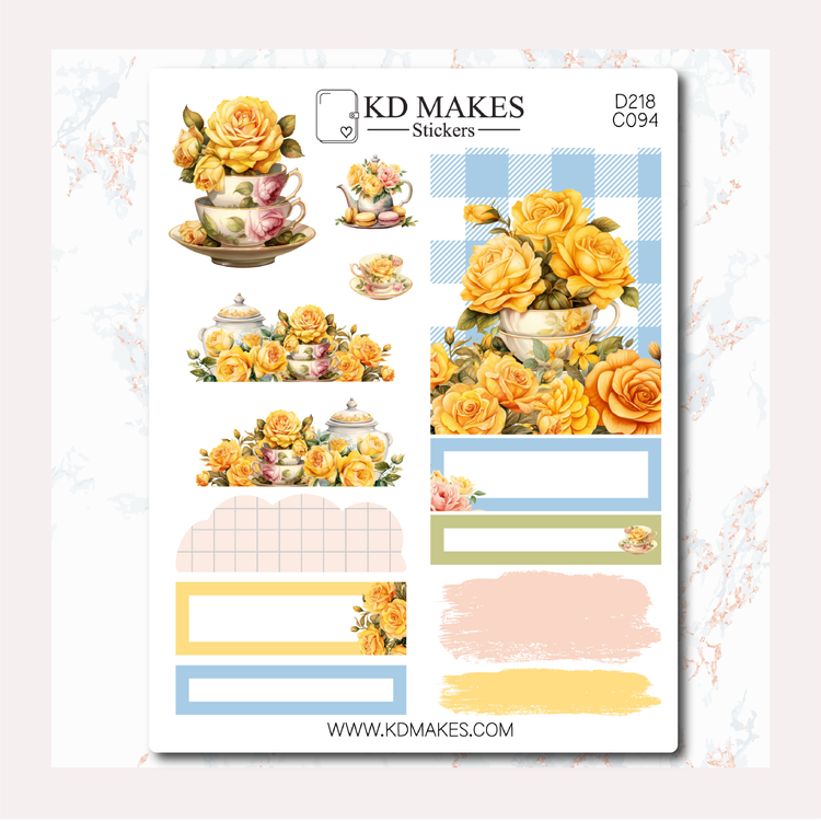 C094 | Mini Variety Sticker Sheets