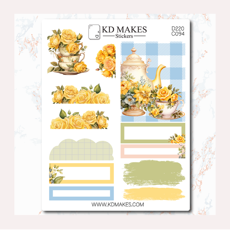 C094 | Mini Variety Sticker Sheets