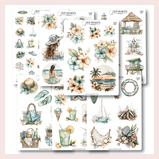 C108 | Beach & Ocean Vibes | Deco Bundle