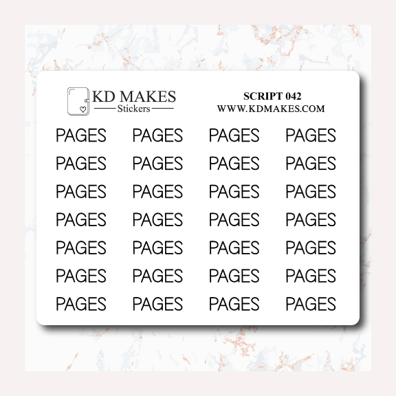 PAGES- SCRIPT 042