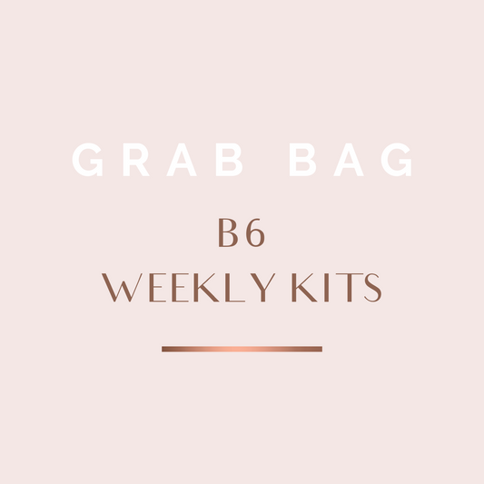 GRAB BAG - B6 WEEKLY KITS