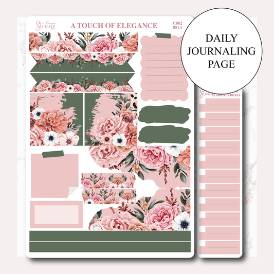 A Touch of Elegance - Daily Journaling Kit