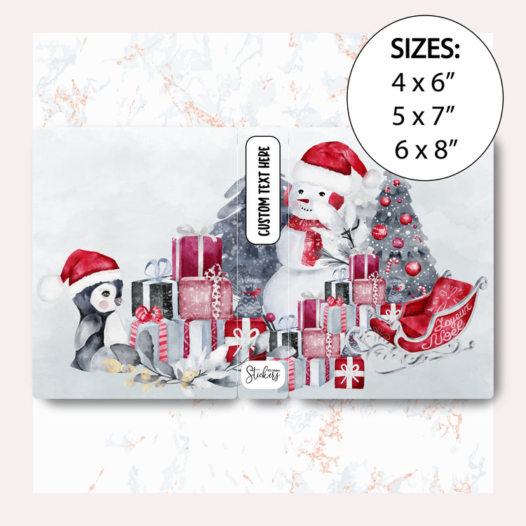 Penguins Christmas (050) -  Sticker Album