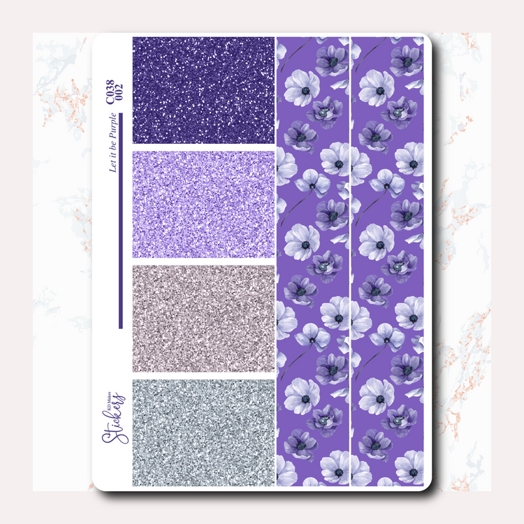 Let it be Purple - Weekly Vertical Kit