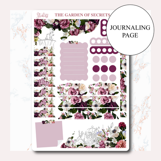 The Garden of Secrets - Journaling Kit with Date Covers