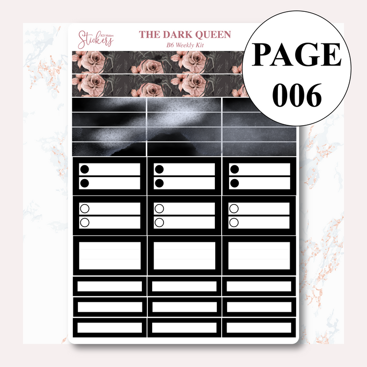 The Dark Queen B6 Weekly Kit
