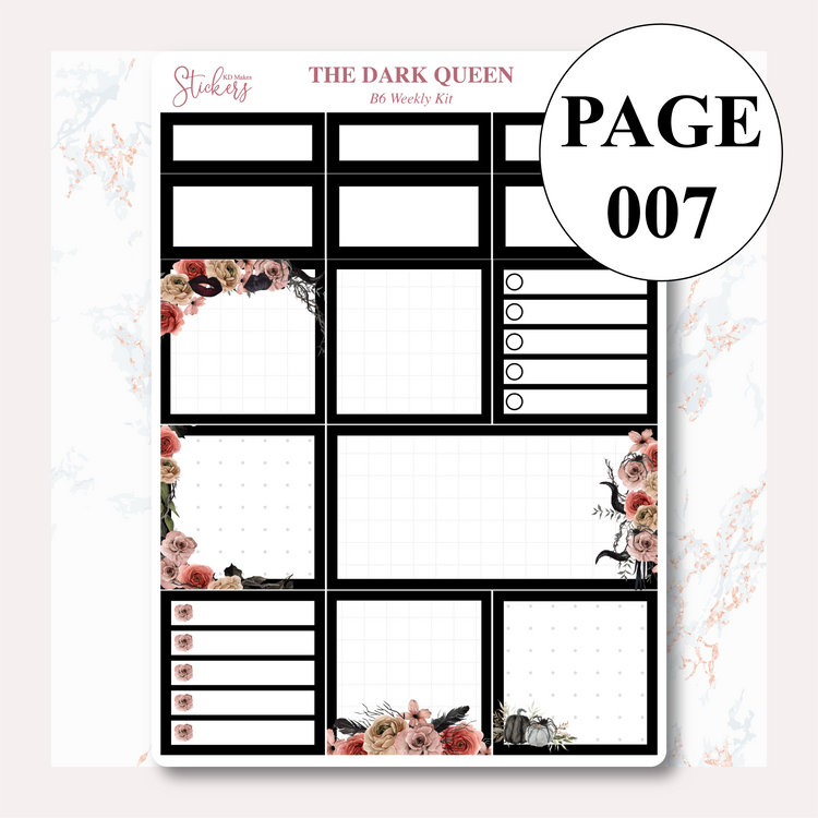 The Dark Queen B6 Weekly Kit