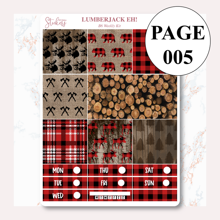 Lumberjack Eh! B6 Weekly Kit
