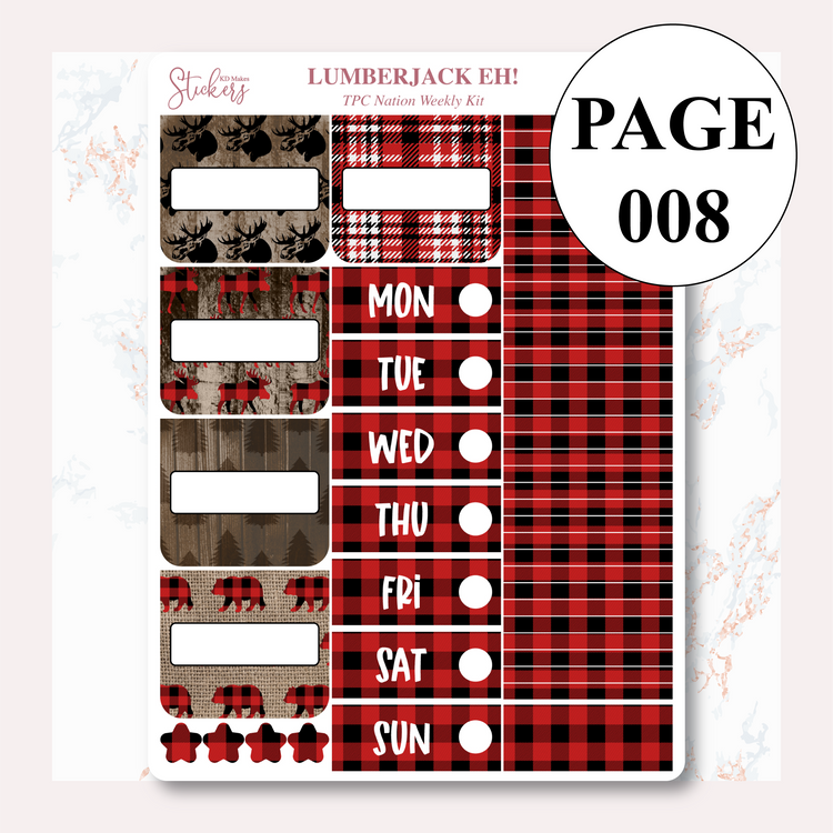 Lumberjack Eh! Academic Weekly Kit