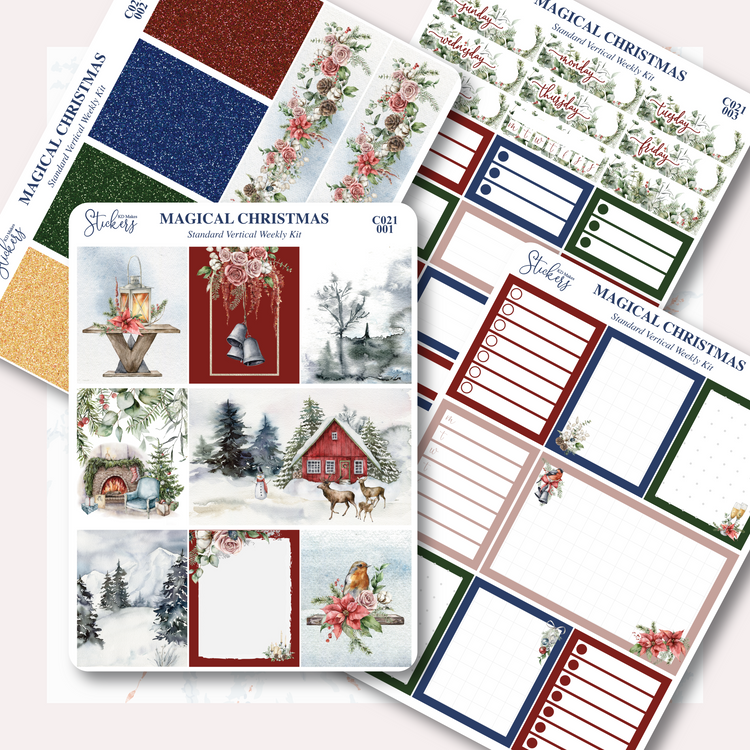Magical Christmas - Weekly Vertical Kit