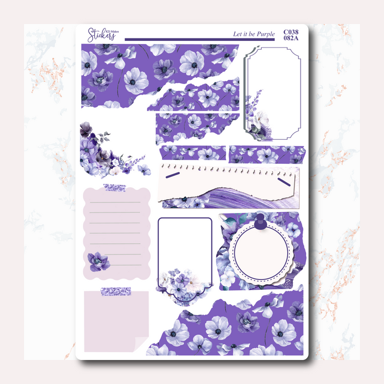 Let it be Purple - Freely Journaling Kit