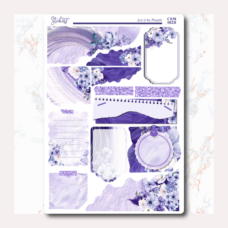 Let it be Purple - Freely Journaling Kit