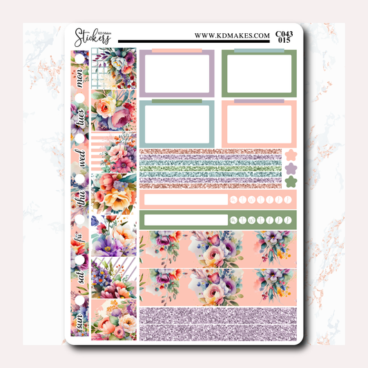 Flowers Hobonichi Weeks / Pennichi Weekly Kit