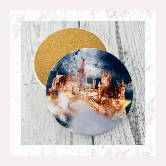 Wizarding World (Castle) - Ceramic Coaster