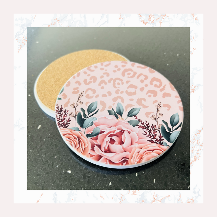 A Touch of Elegance (052) - Ceramic Coaster