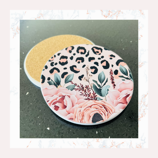 A Touch of Elegance (054) - Ceramic Coaster